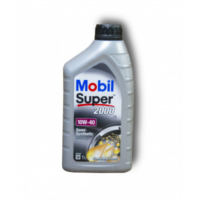 Масло MOBIL SUPER 2000 X1 10w40 ПолуСинтетика (1л) SL/SJ/CF A3/B3 Масло MOBIL SUPER 2000 X1 10w40 ПолуСинтетика (1л) SL/SJ/CF A3/B3