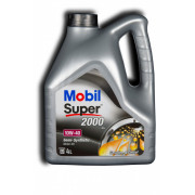 Масло MOBIL SUPER 2000 X1  10w40 ПолуСинтетика  (4л)   SL/SJ/CF   A3/B3