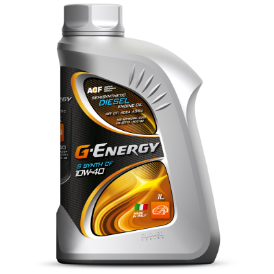 ГАЗПРОМНЕФТЬ G-Energy S Synth CF 10w40 (1л) масло полусинтетическое ГАЗПРОМНЕФТЬ G-Energy S Synth CF 10w40 (1л) масло полусинтетическое