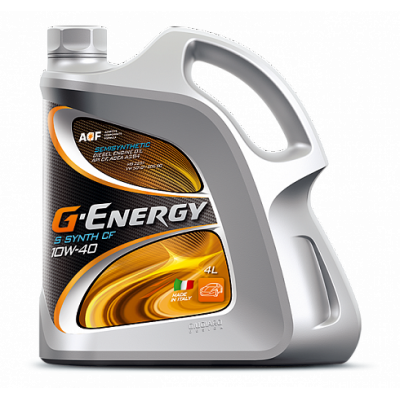 ГАЗПРОМНЕФТЬ G-Energy S Synth CF 10w40 (4л) масло полусинтетическое ГАЗПРОМНЕФТЬ G-Energy S Synth CF 10w40 (4л) масло полусинтетическое