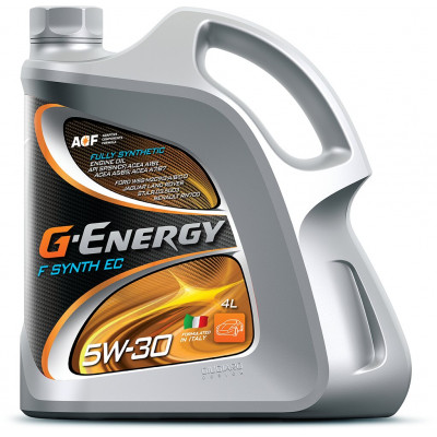 ГАЗПРОМНЕФТЬ G-Energy F Synth EC 5w30 (4л) масло синтетическое ГАЗПРОМНЕФТЬ G-Energy F Synth EC 5w30 (4л) масло синтетическое