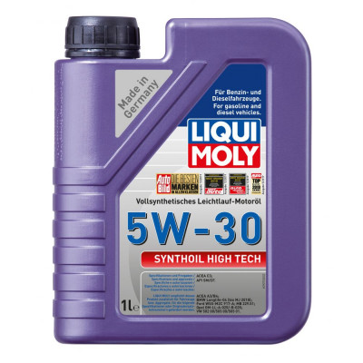 LIQUI MOLY 9075/20957 Synthoil High Tech 5w30 (1л) Синтетика LIQUI MOLY 9075/20957 Synthoil High Tech 5w30 (1л) Синтетика