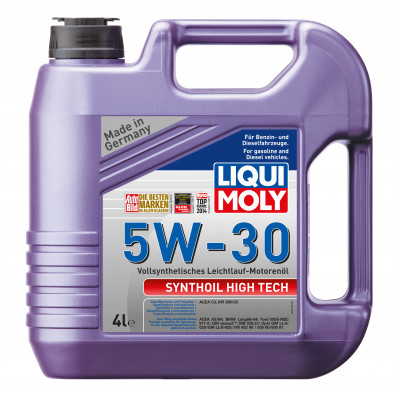LIQUI MOLY 9076/20958 Synthoil High Tech 5w30 (4л) Синтетика LIQUI MOLY 9076/20958 Synthoil High Tech 5w30 (4л) Синтетика
