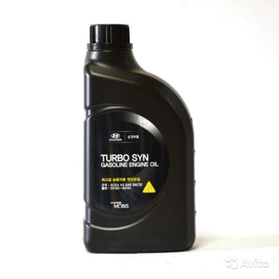 HYUNDAI MOBIS 5w30 TURBO SYN Gasoline Engine Oil SM/GF-4 (1л) (Корея) Синтетика (05100-00141) HYUNDAI MOBIS 5w30 TURBO SYN Gasoline Engine Oil SM/GF-4 (1л) (Корея) Синтетика (05100-00141)
