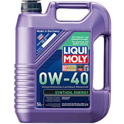 LIQUI MOLY 1923 Synthoil Energy 0w40 (5л) Синтетика LIQUI MOLY 1923 Synthoil Energy 0w40 (5л) Синтетика