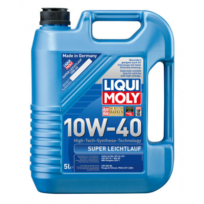 LIQUI MOLY 1929/9505 Super Leichtlauf 10w40 (5л) ПолуСинтетика LIQUI MOLY 1929/9505 Super Leichtlauf 10w40 (5л) ПолуСинтетика