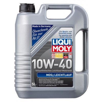 LIQUI MOLY 1931/2184 MoS2 Leichtlauf 10w40 (5л) ПолуСинтетика LIQUI MOLY 1931/2184 MoS2 Leichtlauf 10w40 (5л) ПолуСинтетика