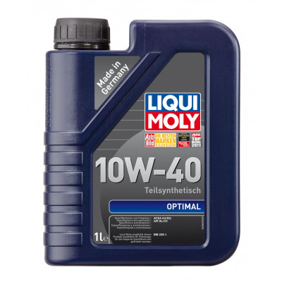 LIQUI MOLY 3929 Optimal 10w40 (1л) ПолуСинтетика LIQUI MOLY 3929 Optimal 10w40 (1л) ПолуСинтетика