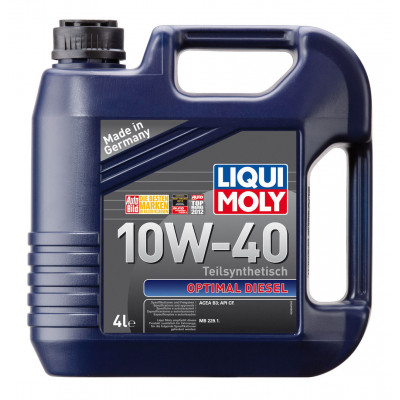 LIQUI MOLY 3934 Optimal Diesel 10w40 (4л) ПолуСинтетика LIQUI MOLY 3934 Optimal Diesel 10w40 (4л) ПолуСинтетика