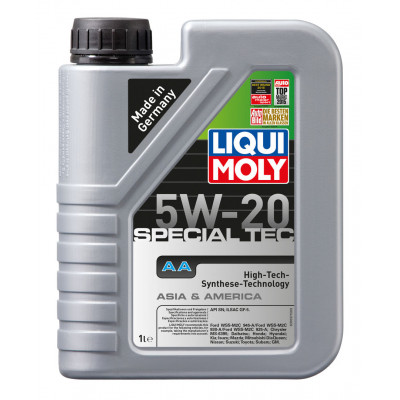 LIQUI MOLY 7620/20792 Leichtlauf Special AA 5w20 (1л) Синтетика LIQUI MOLY 7620/20792 Leichtlauf Special AA 5w20 (1л) Синтетика