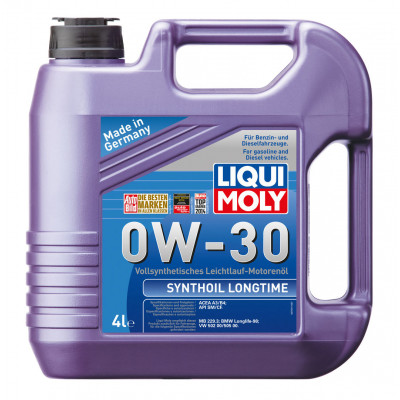 LIQUI MOLY 7511 Synthoil Longtime 0w30 (4л) Синтетика LIQUI MOLY 7511 Synthoil Longtime 0w30 (4л) Синтетика