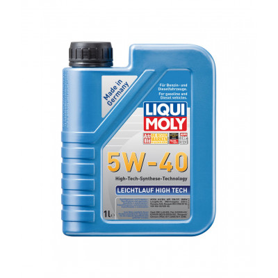 LIQUI MOLY 2327/8028/3863 Leichtlauf High Tech 5w40 (1л) Синтетика LIQUI MOLY 2327/8028/3863 Leichtlauf High Tech 5w40 (1л) Синтетика