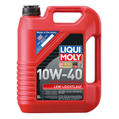 LIQUI MOLY 1185/8026 LKW-Leichtlauf-Motoroil Basic 10w40 (5л) ПолуСинтетика LIQUI MOLY 1185/8026 LKW-Leichtlauf-Motoroil Basic 10w40 (5л) ПолуСинтетика