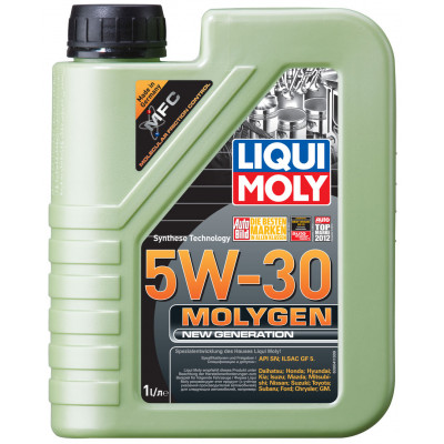 LIQUI MOLY 9047/9041 Molygen New Generation 5w30 (1л) Синтетика LIQUI MOLY 9047/9041 Molygen New Generation 5w30 (1л) Синтетика
