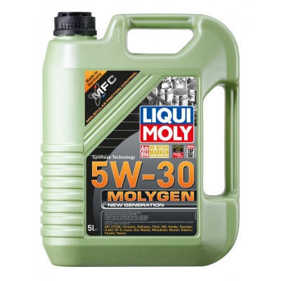 LIQUI MOLY 9952/9043 Molygen New Generation 5w30 (5л) Синтетика LIQUI MOLY 9952/9043 Molygen New Generation 5w30 (5л) Синтетика
