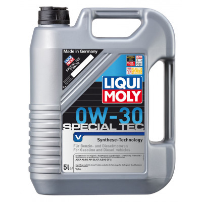 LIQUI MOLY 2853 Special Tec V 0w30 (5л) Синтетика LIQUI MOLY 2853 Special Tec V 0w30 (5л) Синтетика