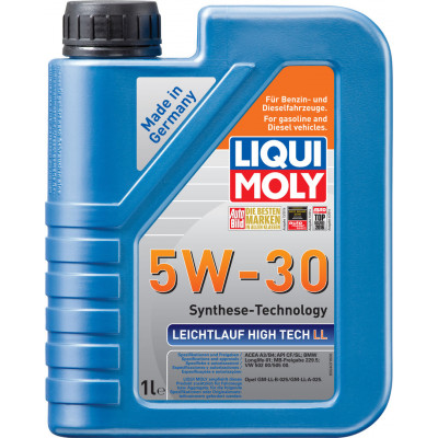 LIQUI MOLY 39005 Leichtlauf High Tech LL 5w30 (1л) Синтетика LIQUI MOLY 39005 Leichtlauf High Tech LL 5w30 (1л) Синтетика