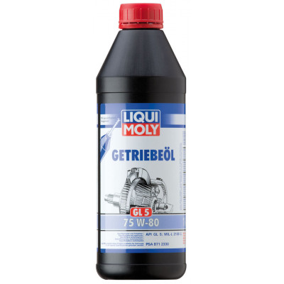 LIQUI MOLY 3658/7619 Getriebeoil для КПП 75w80 (1л) ПолуСинтетика LIQUI MOLY 3658/7619 Getriebeoil для КПП 75w80 (1л) ПолуСинтетика