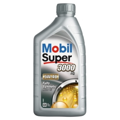 Масло MOBIL SUPER 3000 X1 5w40 Синтетика (1л) SM/SL/SJ/CF A3/B3/B4 Масло MOBIL SUPER 3000 X1 5w40 Синтетика (1л) SM/SL/SJ/CF A3/B3/B4