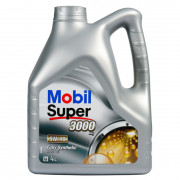 Масло MOBIL SUPER 3000 X1  5w40 Синтетика  (4л)   SM/SL/SJ/CF    A3/B3/B4