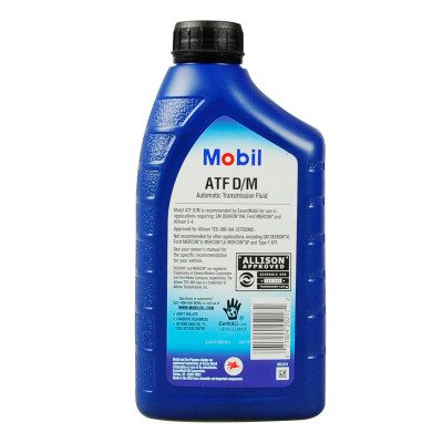 Масло MOBIL ATF D/M (USA) (0,946л) Минеральное Масло MOBIL ATF D/M (USA) (0,946л) Минеральное