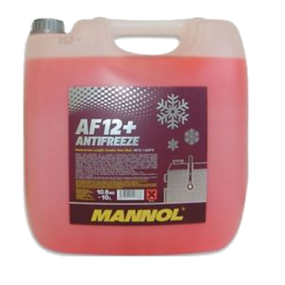 MANNOL АНТИФРИЗ Longlife AF12+ красный -40С (10л) (Готовый) 2046 MANNOL АНТИФРИЗ Longlife AF12+ красный -40С (10л) (Готовый) 2046