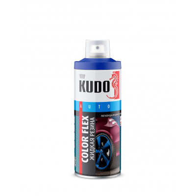 KUDO KU-5535 ЖИДКАЯ резина серебро (0.520л) KUDO KU-5535 ЖИДКАЯ резина серебро (0.520л)