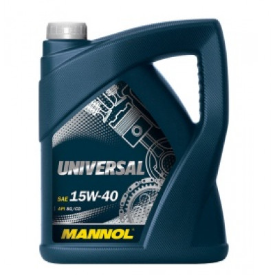 MANNOL universal 15w40 (5л) Минеральное MANNOL universal 15w40 (5л) Минеральное