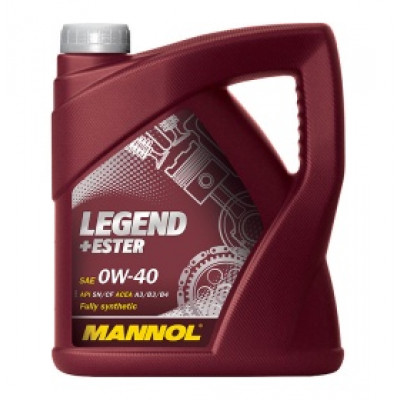 MANNOL legend ester 0w40 (4л) Синтетика SM/CF MANNOL legend ester 0w40 (4л) Синтетика SM/CF
