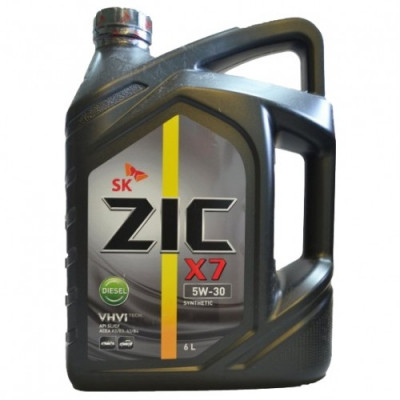 ZIC X7 Diesel 5w30 (6л) Синтетика 172610 SL/CF A3/B3, A3/B4 ZIC X7 Diesel 5w30 (6л) Синтетика 172610 SL/CF A3/B3, A3/B4