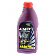 MANNOL масло 4-х тактное Plus 10w40  (1л)  1400