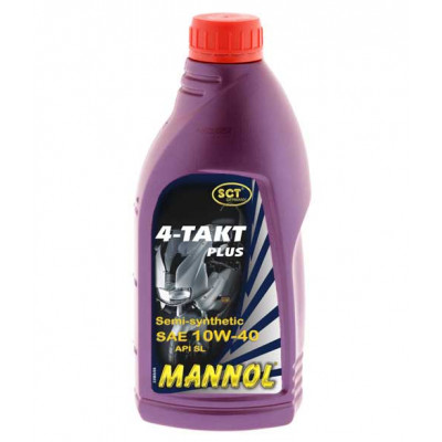 MANNOL масло 4-х тактное Plus 10w40 (1л) 1400 MANNOL масло 4-х тактное Plus 10w40 (1л) 1400