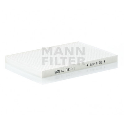 MANN фильтр салонный CU 2951/1 MANN фильтр салонный CU 2951/1