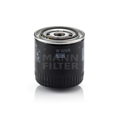 MANN фильтр маслянный W 920/6 MANN фильтр маслянный W 920/6