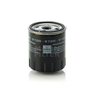 MANN фильтр маслянный W 712/42 MANN фильтр маслянный W 712/42