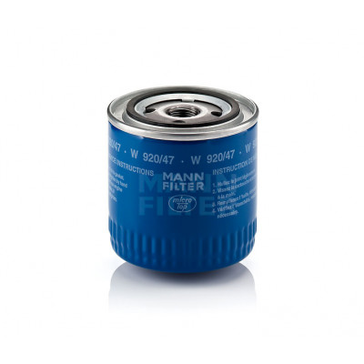 MANN фильтр маслянный W 920/47 MANN фильтр маслянный W 920/47