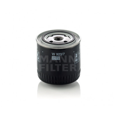 MANN фильтр маслянный W 920/7 MANN фильтр маслянный W 920/7