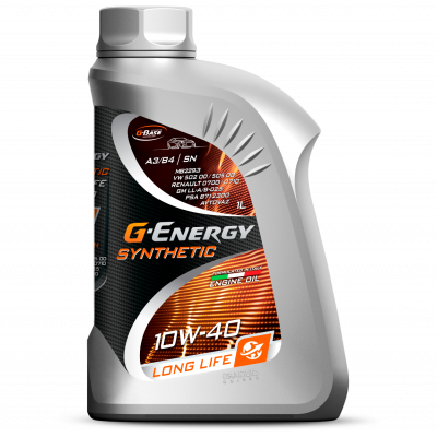 ГАЗПРОМНЕФТЬ G-Energy SyntheticLongLife 10w40 (1л) масло синтетическое ГАЗПРОМНЕФТЬ G-Energy SyntheticLongLife 10w40 (1л) масло синтетическое