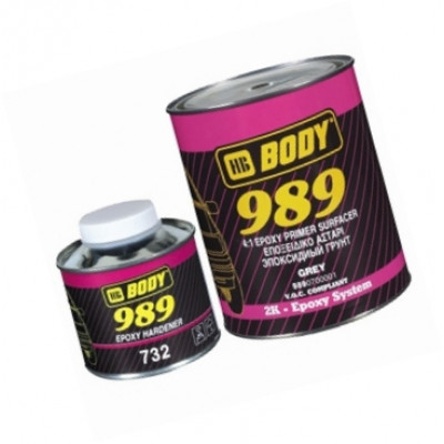 BODY Грунт 989 2К серый эпоксидный (1кг) с отв 732 EPOXY BODY Грунт 989 2К серый эпоксидный (1кг) с отв 732 EPOXY