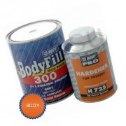 BODY Грунт3+1 2К 300 с отвердителем H725 (0,33л)  (серый) (1кг)