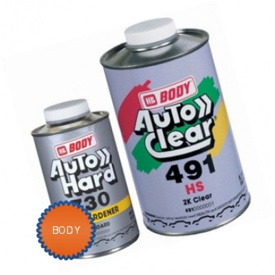 BODY Лак Autoclear 491 HS 2K (1л) + отв.(0,5л) BODY Лак Autoclear 491 HS 2K (1л) + отв.(0,5л)