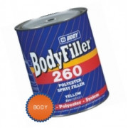 BODY Шпатлевка жидкая BODYFILLER 260 (1кг) + отвердитель 705 (0,05кг)