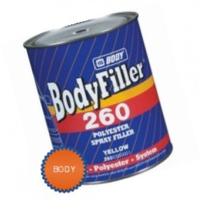 BODY Шпатлевка жидкая BODYFILLER 260 (1кг) + отвердитель 705 (0,05кг) BODY Шпатлевка жидкая BODYFILLER 260 (1кг) + отвердитель 705 (0,05кг)