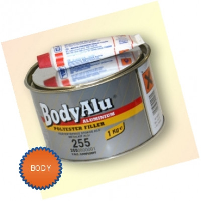 BODY Шпатлевка с алюминием 0,25кг №255 BODY Шпатлевка с алюминием 0,25кг №255