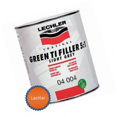 Lechler 04 004 Грунт-выравниватель HS GREEN TI FILLER 5:1(1л)серый. Lechler 04 004 Грунт-выравниватель HS GREEN TI FILLER 5:1(1л)серый.