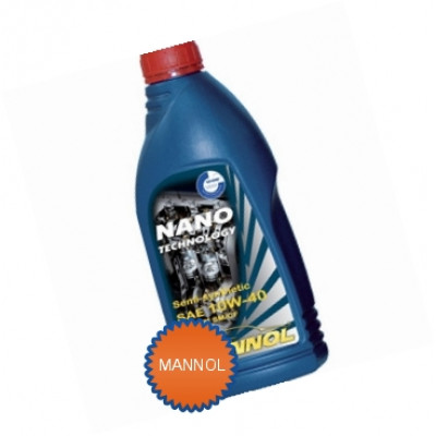 MANNOL Nano Technology 10w40 (1л) ПолуСинтетика ACEA A3/B4 MANNOL Nano Technology 10w40 (1л) ПолуСинтетика ACEA A3/B4
