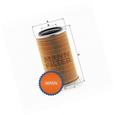 MANN фильтр воздушный C 23440/4 MANN фильтр воздушный C 23440/4