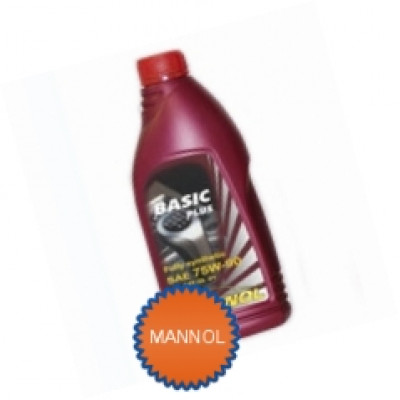 MANNOL Син. масло для переднепр. авто. Basic Plus GL4 75w90 (60л)трансмиссионное MANNOL Син. масло для переднепр. авто. Basic Plus GL4 75w90 (60л)трансмиссионное