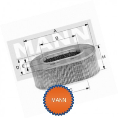 MANN фильтр воздушный C 2936 MANN фильтр воздушный C 2936
