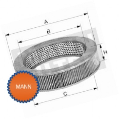 MANN фильтр воздушный C 30010 MANN фильтр воздушный C 30010